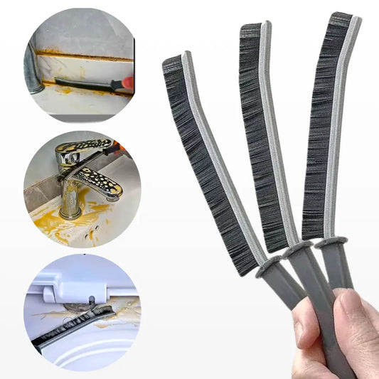 Set 3 Perii Subțiri Abrazive Pentru Locuri Greu Accesibile