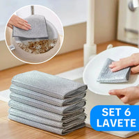 Set 6 Lavete de Sarma Pentru Curățenie