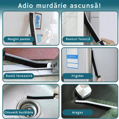 Set 3 Perii Subțiri Abrazive Pentru Locuri Greu Accesibile