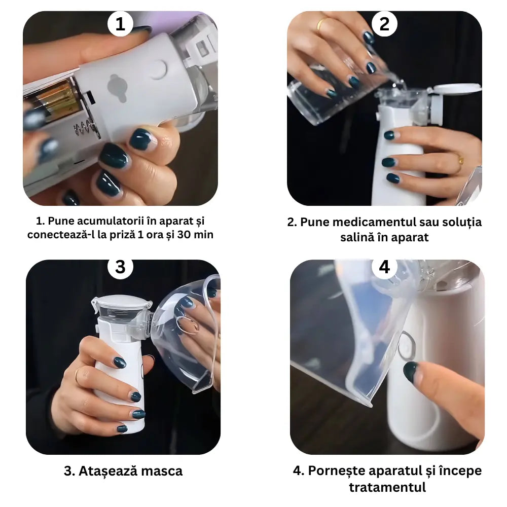 Aerosol Adulți & Copii - Reducere 30% 🎉