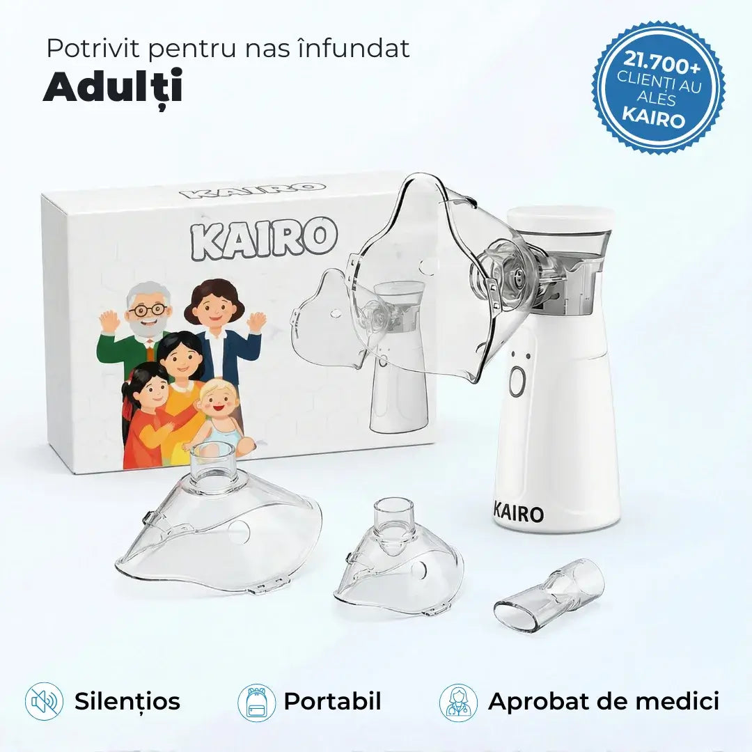 Aerosol Adulți & Copii - Reducere 30% 🎉