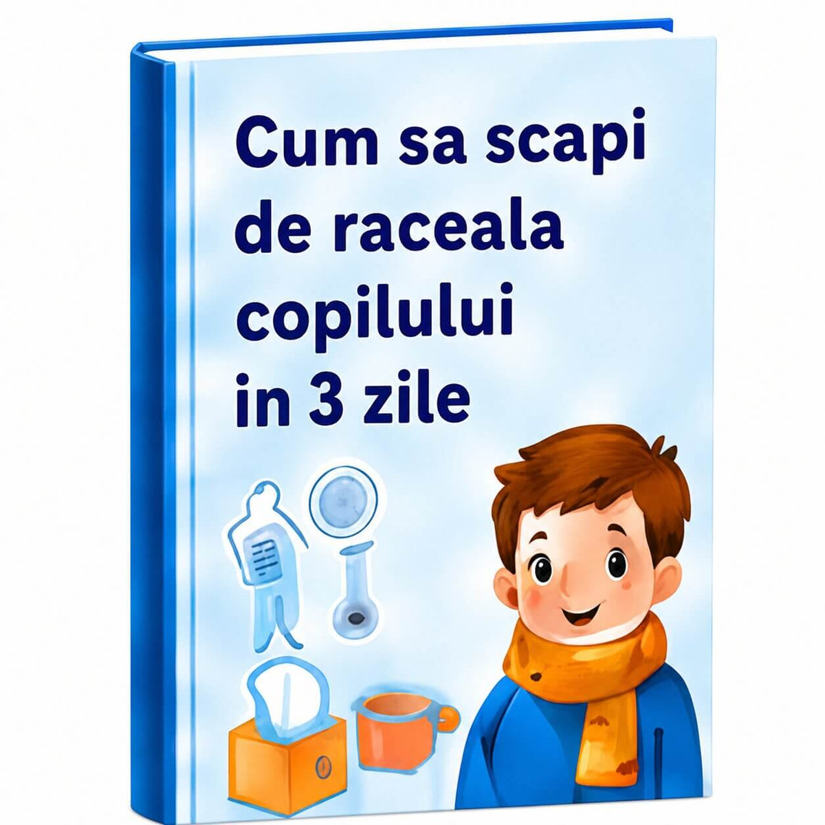 E-book: Cum sa scapi de raceala copilului in 3 zile