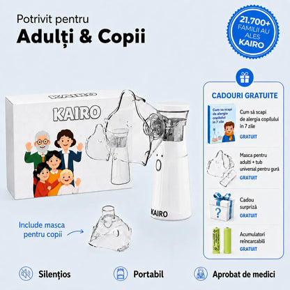 Aerosol Adulți & Copii - Reducere 30% 🎉