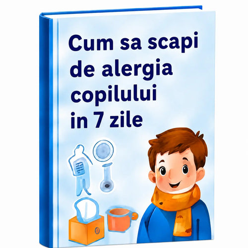 E-book: Cum sa scapi de alergia copilului in 7 zile
